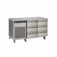 EP1/2H EcoPro G2 1/2 Refrigerated Counter with Drawers (door/drawer combination: 3-3)