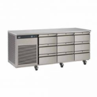EP1/3H EcoPro G2 1/3 Refrigerated Counter with Drawers (door/drawer combination: 3-3-3)