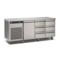 EP1/3H EcoPro G2 1/3 Refrigerated Counter with Drawers (door/drawer combination: D-3-3)