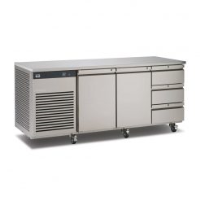 EP1/3H EcoPro G2 1/3 Refrigerated Counter with Drawers (door/drawer combination: D-D-3)