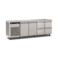 EP1/4H EcoPro G2 1/4 Refrigerated Counter with Drawers (door/drawer combination: D-D-2-2)