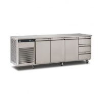 EP1/4H EcoPro G2 1/4 Refrigerated Counter with Drawers (door/drawer combination: D-D-D-3)