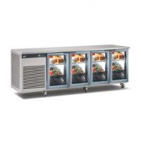 EP1/4H EcoPro G2 1/4 Refrigerated Glass Door Counter