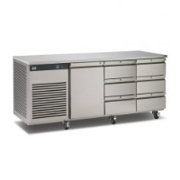 EP2/3H EcoPro G2 2/3 Refrigerated Counter with Drawers (door/drawer combination: D-3-3)