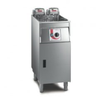 FriFri Super Easy 411 Electric Free-standing Single Tank Fryer with Filtration - 2 Baskets - W 400 mm - 15.0 kW