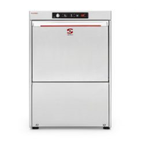 Glasswasher S-41BD 230/50/1 DD (with drain pump and built-in water softener)