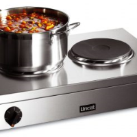 Lincat Lynx 400 Electric Counter-top Boiling Top - Twin Plate - W 565 mm - 3.0 kW