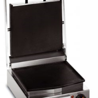 Lincat Lynx 400 Electric Counter-top Single Contact Grill - Smooth Upper & Lower Plates - W 310 mm - 2.25 kW