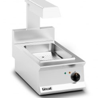 Lincat Opus 800 Electric Counter-top Chip Scuttle - W 400 mm - 1.5 kW