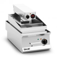 Lincat Opus 800 Electric Counter-top Clam Griddle - Ribbed Upper Plate - W 400 mm - 8.6 kW