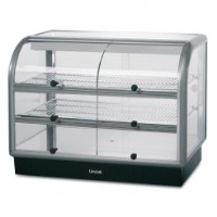 Lincat Seal 650 Series Counter-top Curved Front Ambient Merchandiser - Self-Service - W 1000 mm - 0.02 kW