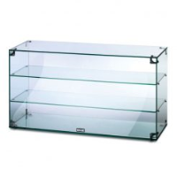 Lincat Seal Counter-top Glass Display Case - Open Back - W 907 mm