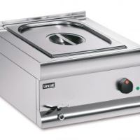 Lincat Silverlink 600 Electric Counter-top Bain Marie - Dry Heat - Gastronorms - Base + Dish Pack - W 450 mm - 0.75 kW