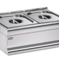 Lincat Silverlink 600 Electric Counter-top Bain Marie - Dry Heat - Gastronorms - Base + Dish Pack - W 750 mm - 1.0 kW