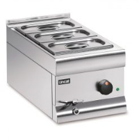 Lincat Silverlink 600 Electric Counter-top Bain Marie - Wet Heat - Gastronorms - Base + Dish Pack - W 300 mm - 1.0 kW