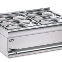 Lincat Silverlink 600 Electric Counter-top Bain Marie - Wet Heat - Gastronorms - Base + Dish Pack - W 750 mm - 2.0 kW