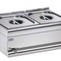 Lincat Silverlink 600 Electric Counter-top Bain Marie - Wet Heat - Gastronorms - Base + Dish Pack - W 750 mm - 2.0 kW