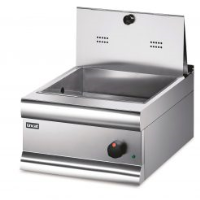 Lincat Silverlink 600 Electric Counter-top Chip Scuttle with Overhead Gantry - W 450 mm - 1.0 kW