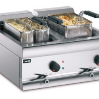 Lincat Silverlink 600 Electric Counter-top Pasta Cooker - Twin Tank - W 600 mm - 2 x 3.0 kW