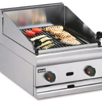 Lincat Silverlink 600 Natural Gas Counter-top Chargrill - W 450 mm - 16.4 kW