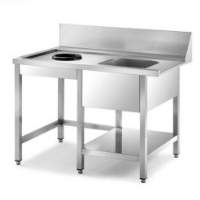 Pre-wash table left MPI-1200 for P/X/S/SRC (1200x750x850)