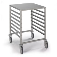 Trolley for GN trays with worktop 7xGN2/1 CG-721