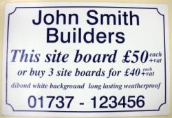 Site Boards Specialists In Berkshire