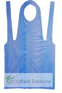 Coloured Polythene Disposable Aprons