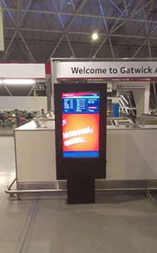 Digital Display Signage For Railway Stations