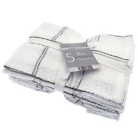 5 Pack tea towels uni