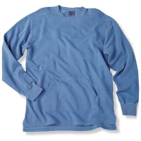 Adult French terry crew neck