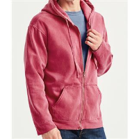 Adult full-zip hooded sweatshirt