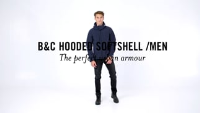 B&C Hooded softshell /men