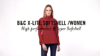 B&C X-Lite softshell /women