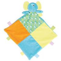 Baby multi-coloured comforter
