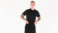 Bar polo shirt short sleeve (fashion fit)