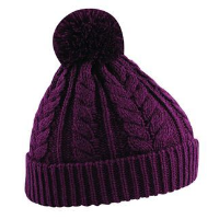 Cable knit snowstar&#174; beanie