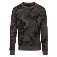 Camo crew neck