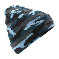 Camo cuffed beanie