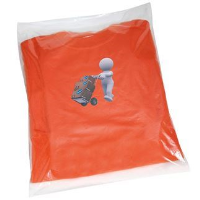 Clear polythene bags - non stick seal