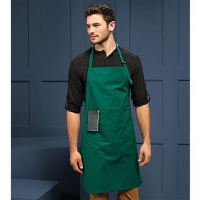 Deluxe apron with neck-adjusting buckle