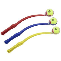 Deluxe quality tennis ball chucker and picker