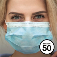 Disposable 3-ply type IIR medical mask (pack of 50)