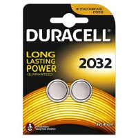 Duracell CR2032 lithium batteries 2-pack
