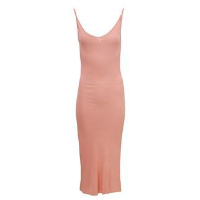 Ella - women's rib v-neck midi dress