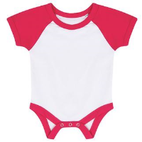 Essential short-sleeved baseball bodysuit