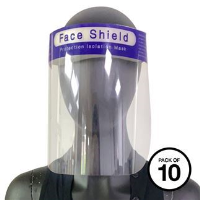 Face splash shield (Pack of 10)