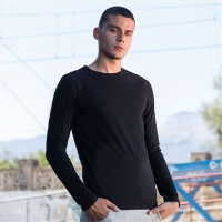 Feel good long sleeved stretch t-shirt