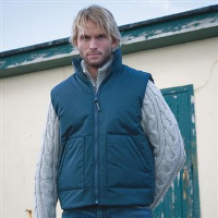 Fleece-lined bodywarmer