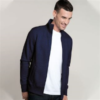 Full-zip fleece jacket